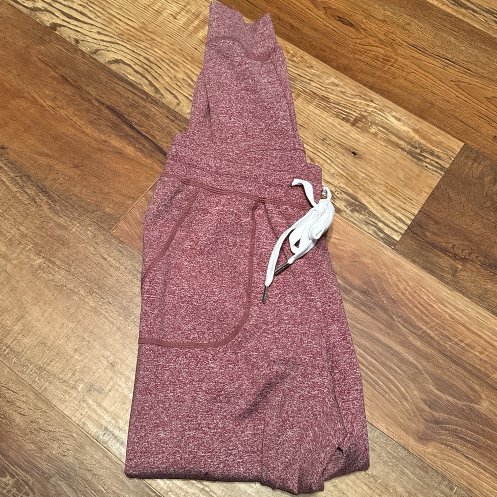 Zyia Active Heather Mauve Cozy Joggers-no longer on site!